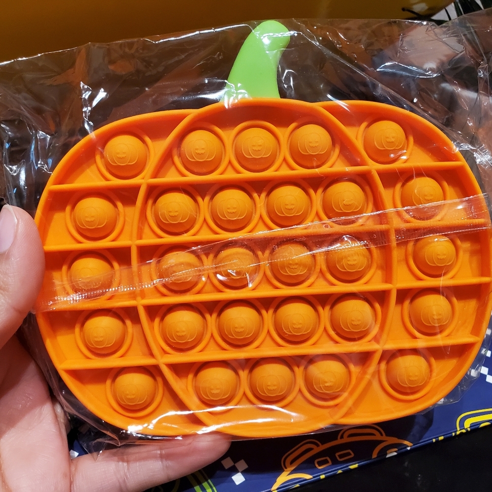 Pumpkin fidget toy